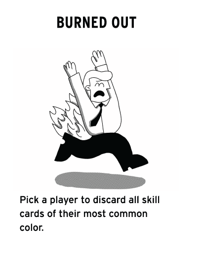 Burned Out Card
